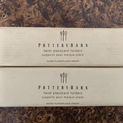 Potterybarn place card holders