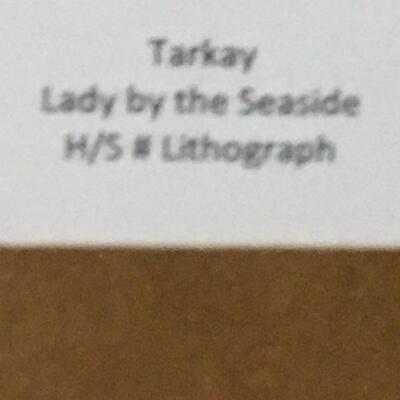 TARKAY “Lady by the Seaside” Hand Signed Artist’s Proof. LOT 13