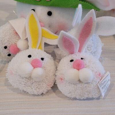 Lot 185: (2) New EASTER Plush Collectibles - BUNNY TOSS ACROSS + Animated Plush B