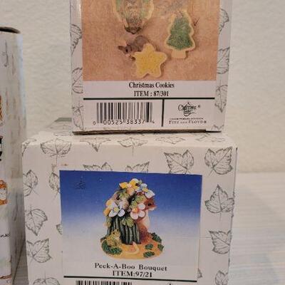 Lot 194: Assortment of Vintage NEW Charming Tails Collectibles