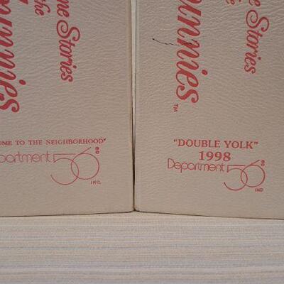 Lot 197: (2) Vintage New Dept. 56 SNOWBABIES Collectibles 