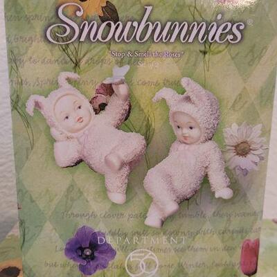 Lot 199: Assortment of Vintage NEW Dept. 56 SNOWBABIES Collectibles 