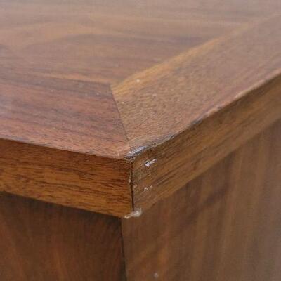 Lot 202: Vintage Mid Century Modern LANE Hexagon Side Table