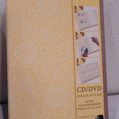 Lot 204: (3) New CD/DVD Designer Organizer Biders