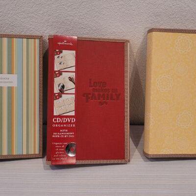 Lot 204: (3) New CD/DVD Designer Organizer Biders