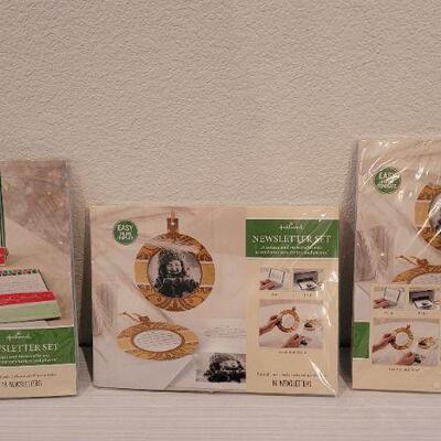 Lot 209: (3) New Hallmark Newsletter Kits