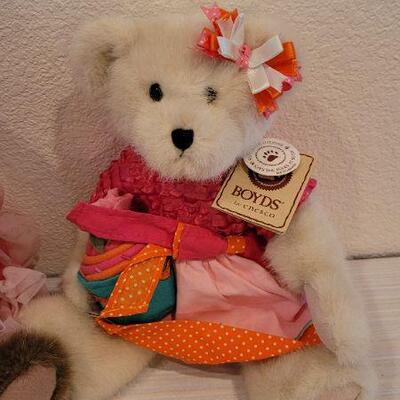 Lot 211: (2) New BOYD'S BEARS Stuffed Animals