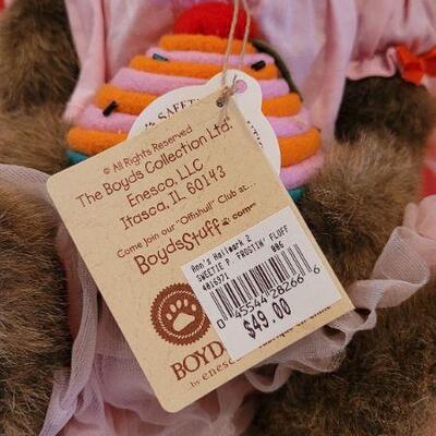 Lot 211: (2) New BOYD'S BEARS Stuffed Animals