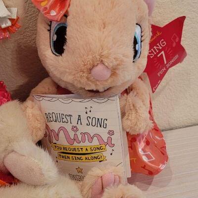 Lot 220: (2) New Stuffed Animals - Hallmark MIMI Needs Battery 