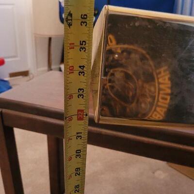Lot 222: Vintage Mid Century Modern ADJUSTABLE Swivel Head Brass Floor Lamp