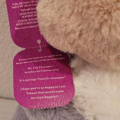 Lot 226: (2) New Hallmark Animated Stuffed Animals TESTED A+