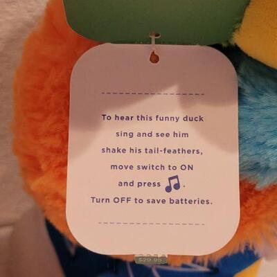 Lot 226: (2) New Hallmark Animated Stuffed Animals TESTED A+
