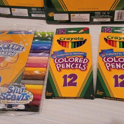 Lot 228: Large NEW Assortment of CRAYOLA Children's Arts and Craft Bundle