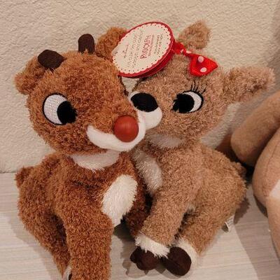 Lot 230: (2) New RUDOLOH AND CLARICE Christmas Collectibles- TESTED A+