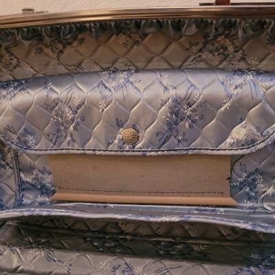 Lot 232: Vintage Mid Century Modern Unused AMERICAN TOURISTER Carryon Hard Case w/ Key