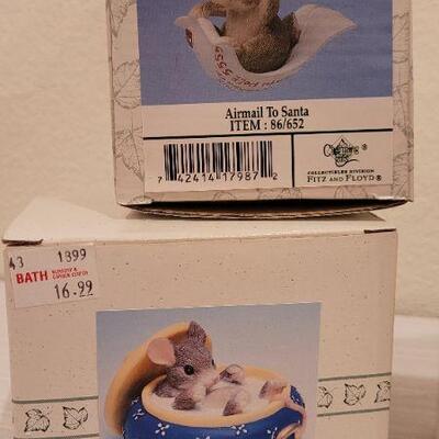 Lot 237: Assorted Vintage New CHARMING TAILS Collectibles 