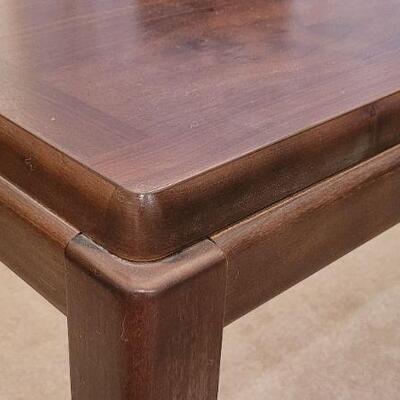 Lot 240: Vintage Mid Century Modern LANE Walnut Console Table
