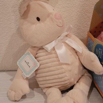 Lot 244: (2) New Hallmark Stuffed Bunnies