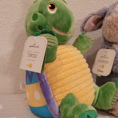 Lot 245: (2) New Hallmark Stuffed Animals - Turtle TESTS A+