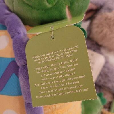 Lot 245: (2) New Hallmark Stuffed Animals - Turtle TESTS A+
