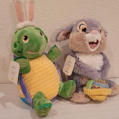 Lot 245: (2) New Hallmark Stuffed Animals - Turtle TESTS A+