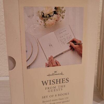 Lot 248: (3) New Hallmark WISHES FROM THE GUESTS Signature Note Book Sets