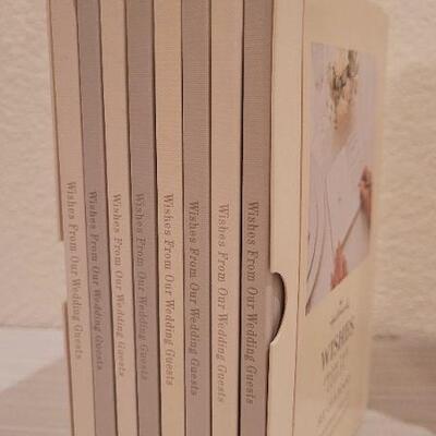 Lot 248: (3) New Hallmark WISHES FROM THE GUESTS Signature Note Book Sets