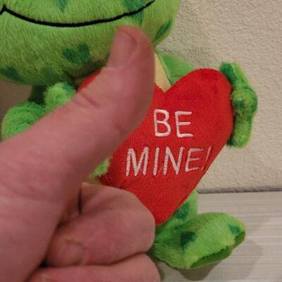 Lot 251: New Hallmark Stuffed Animals - Snoopy needs Batteries and Frog Tests A+