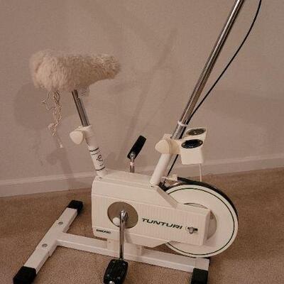 Lot 253: Vintage TUNTURI Exercise Stationary Bike