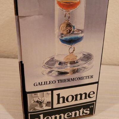 Lot 255: New GALILEO Art Glass Thermometer