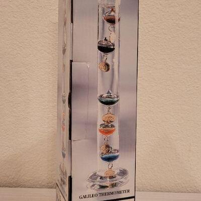 Lot 255: New GALILEO Art Glass Thermometer