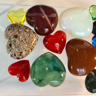 Glass & Stone Hearts