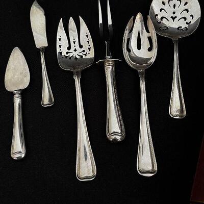 Gorham Sterling flatware set Old French pattern 57 pcs