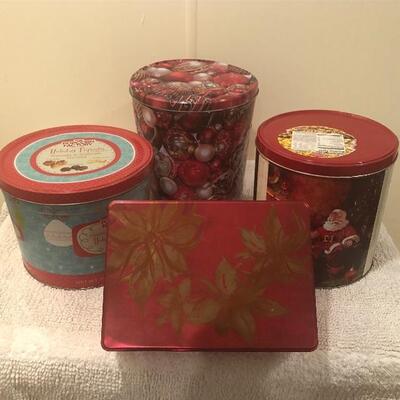 Lot of tins