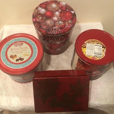Lot of tins