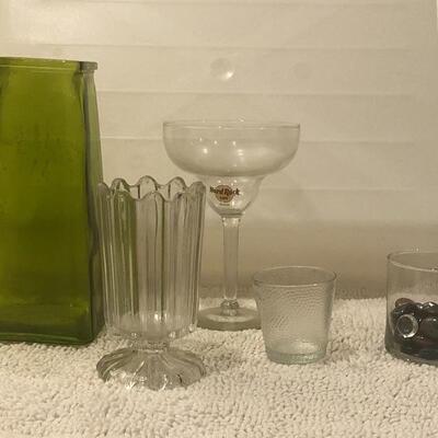Lot of misc glass ware