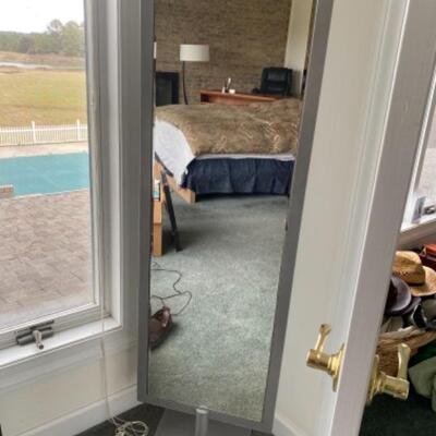 140 Tall Metal Dressing Mirror 