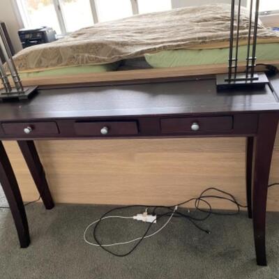 144 Three Drawer Console Table 