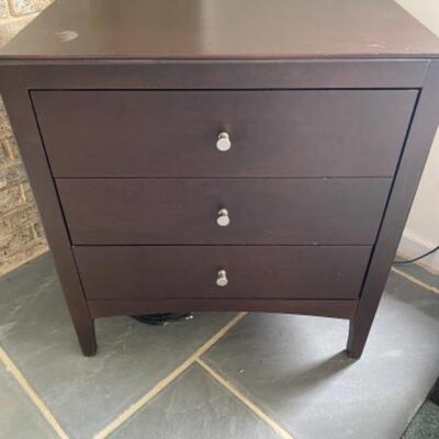 145 Three Drawer Night Stand 