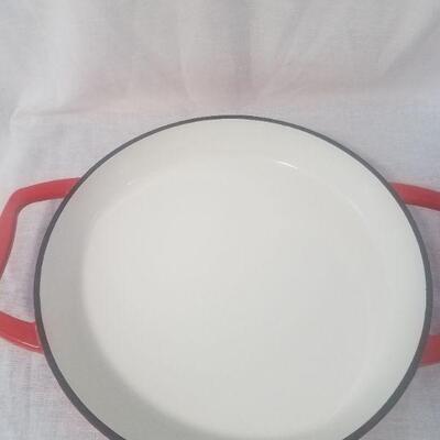 Lot #69 - Enameled Cast Iron Shallow Cookware