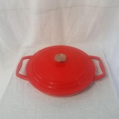 Lot #69 - Enameled Cast Iron Shallow Cookware