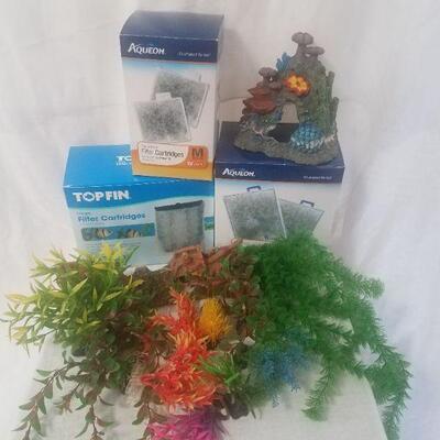 Lot #70 - Fish Tank Items Lot