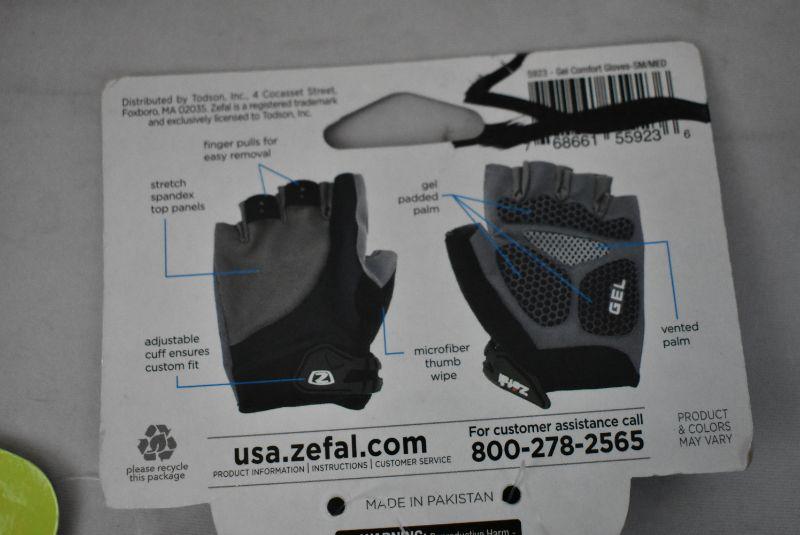 zefal gel comfort gloves