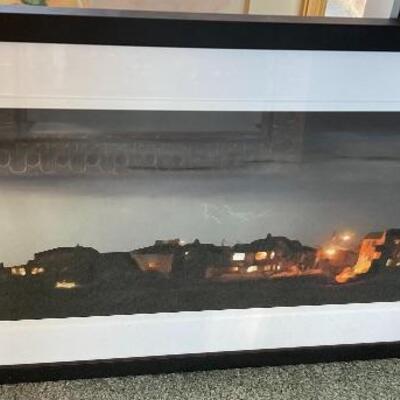 S149 Framed Photograph Signed by Jay Schadler â€œLightning  Strikeâ€ 