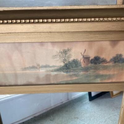 S156 Vintage Gold Framed Mirrors 