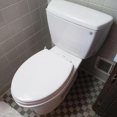 Toto toilet used