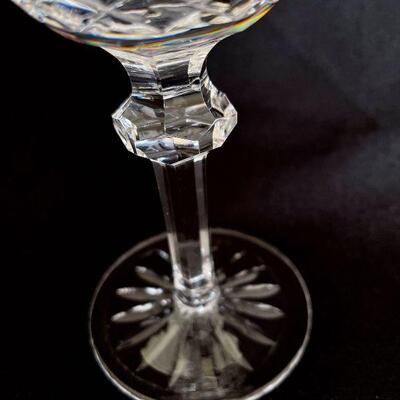 4 Waterford Crystal Glasses water or wine goblets 7 5/8"