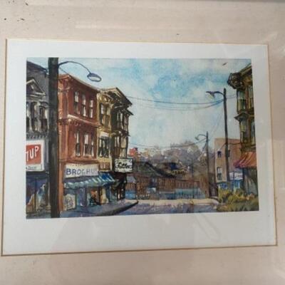 S164 Original Watercolor by E. Abbott 