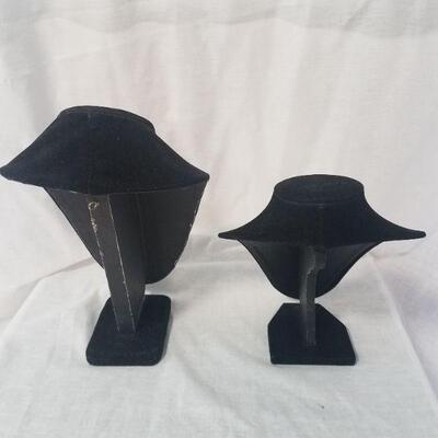 Lot #80 - 2 necklace holders