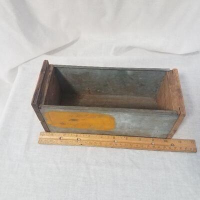 Lot #81 - Antique Cheese Drawer Box